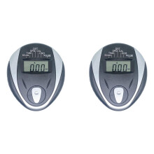 2X Ersetzen Sie Den Monitor-Tachometer für Stationäre Fahrräder, Heimtrainer, Herzfrequenz-Tracker, Fahrradmonitor LCD mit Batterie