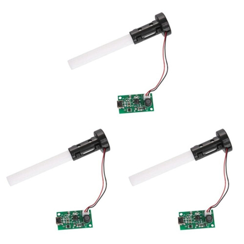 Air Humidifier Mist Maker USB Atomizer Transducer Atomization Piece DIY Accessories and PCB Drive Module(3PCS)