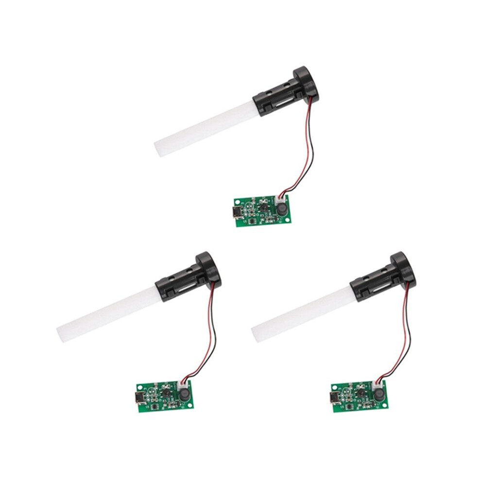 Air Humidifier Mist Maker Usb Atomizer Transducer Atomization Piece Diy Accessories And Pcb Drive Module(3Pcs) 4712591379125