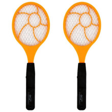 2X Tapette A Moustique Electrique LED Tapette A Mouche Raquette de Tennis Electrique 44 X15,5 Tueur de Moustique Guepe