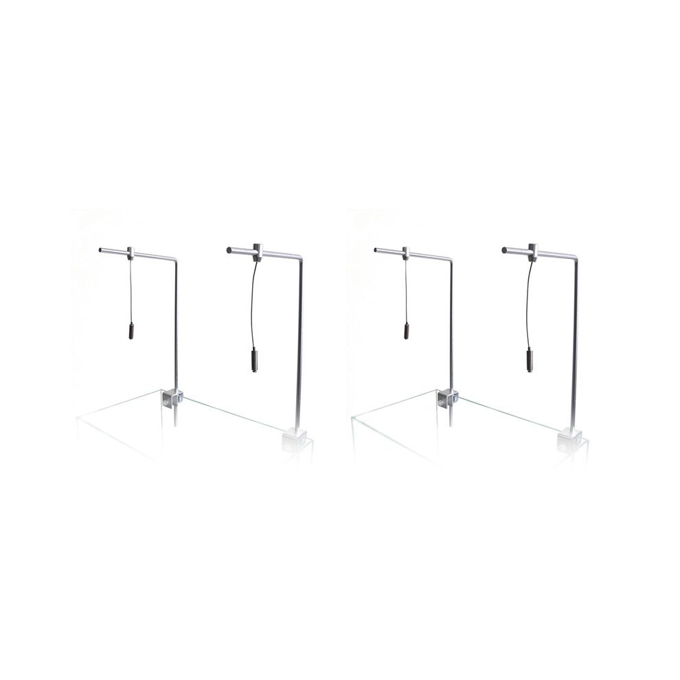 2X Adjustable Tank Mounting Bracket Universal Fish Tank Stand Stand Hanging Kit Aquarium Accessories Light 6033075461104