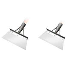 2X Multifunctional Garden Shovel, Stainless Steel Cleaning Shovel for Weeds and Moss, Outdoor Garden Cleaning Shovel