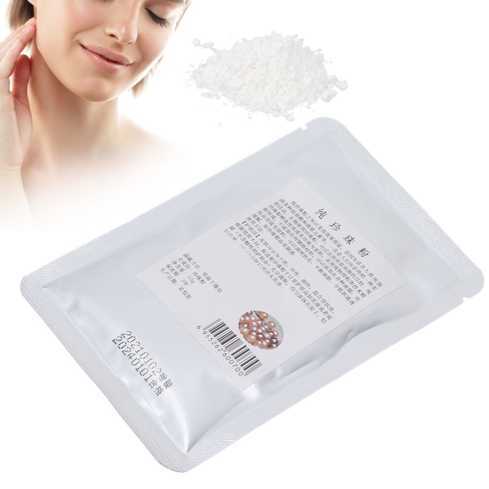 Pearl Powder Womenâs Mild Skin Beauty Loose Powder 0.4oz
