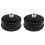 2pcs 25mm/1Inch Air Compressor Noise Reducer Silence Filter,Plastic Shell Round Muffler Filter 1