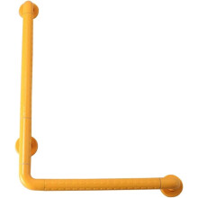 Bathroom Grab Bar L Shaped 70x70cm Anti Slip Fluorescent Safety Handle for Elderly Shower and Bathtub