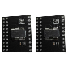 2Pcs MCP23017 Serial Interface Module IIC I2C SPI Bidirectional 16-Bit I/O Expander Pins Serial Interface Module