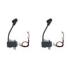 2X Ignition Coil Module Magento Wire Set Fit for 135 140 135E 140E Chainsaw Replacement Spare Parts