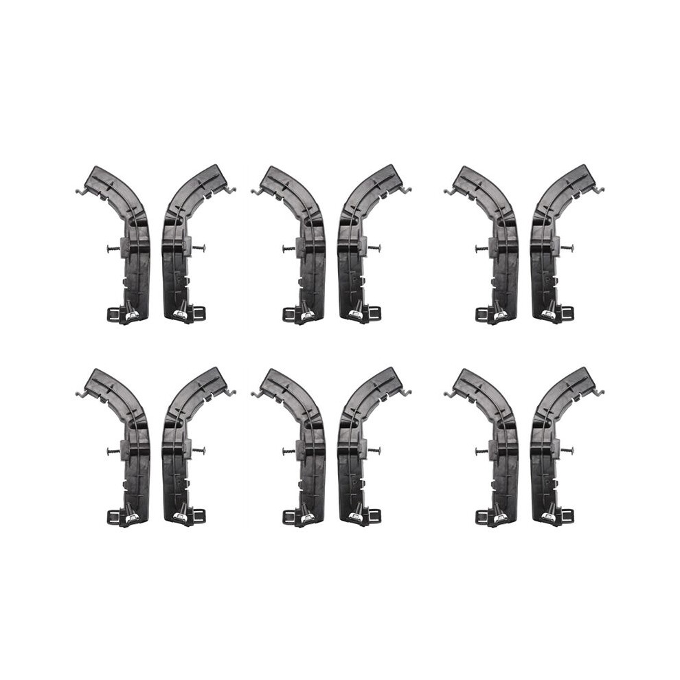 12X Car Front Bumper Bracket 68024343Ad 68024342Ad For Challenger 2008-2020 6032936209824