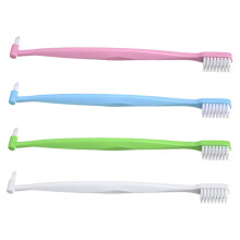 Double Headed Toothbrush Set with Ergonomic Grip, Compact WearResistant Design for Travel and Home