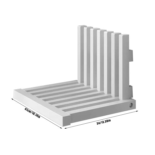 Wall Mounted Folding Bench Solid Wood Seat for Entryway Shoe Changing and Shower Use 1