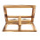 3X Foldable Recipe Book Stand,Wooden Frame Reading Bookshelf,Tablet Pc Support Stand 6