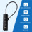 Cable Locks with Combination, 4-Digit Combination Lock with 3 Replaceable Different Lengths Steel Rope, for Cabinets 2