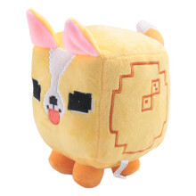 Enorm Pet Simulator X med Ljusgul Dog Doll Spel Plyschleksaker Kawaii Plushie Kids Present