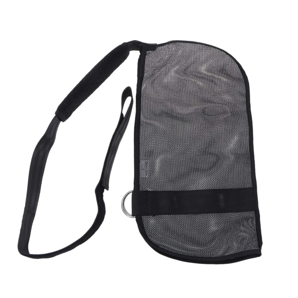 Adjustable Arm Sling with Breathable Mesh for Broken Arm Support and Shoulder Immobilizer Black