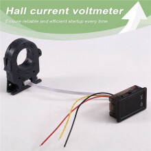 400 A Digitales Hall-Amperemeter, Batterieladungs- und -Entladegerät, Isoliertes Voltmeter mit Doppelanzeige, 12 V, 24 V, 48 V, 60 V, 72 V, Auto,