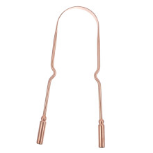 Copper Tongue Scraper with Storage Case Ergonomic Tongue Cleaner for Fresh Breath Kids and Adults