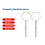 New 0.25 Optometry Trial for  Cylinder Diopters Tool Lens Portable 94PD Optical Optometry Tools 4