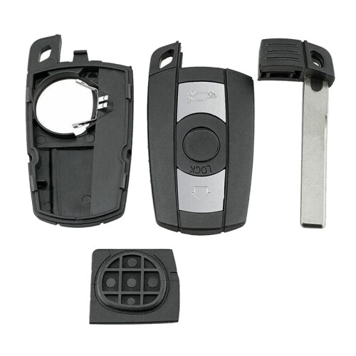 2X Remote Key Case  Key Shell Blade Fob Key Case for 2006-2011  1 3 5 6 Series E90 E91 E92 E60 KR55WK49123 2