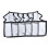 Mesh Bras Storage Box 6 Cells Foldable Nylon Drawer Organizer 2