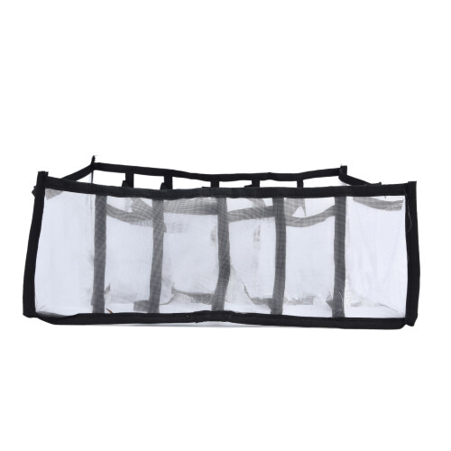 Mesh Bras Storage Box 6 Cells Foldable Nylon Drawer Organizer 2