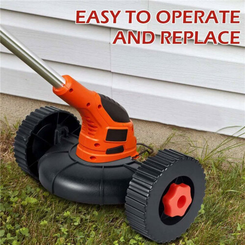2X Grass Trimmer Lawn Mower Support Wheel Trimmer Support Wheel Construction for Weed Trimmer 1