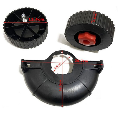 2X Grass Trimmer Lawn Mower Support Wheel Trimmer Support Wheel Construction for Weed Trimmer 2