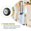 40 x 18mm Luggage Suitcase Wheels Replacement Repair kit 2 Pair 2