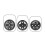 2X Cycling Road for  APto Team Bicycle Handle Stand Special Code Meter Rack for  WAHOO BARFLY 1