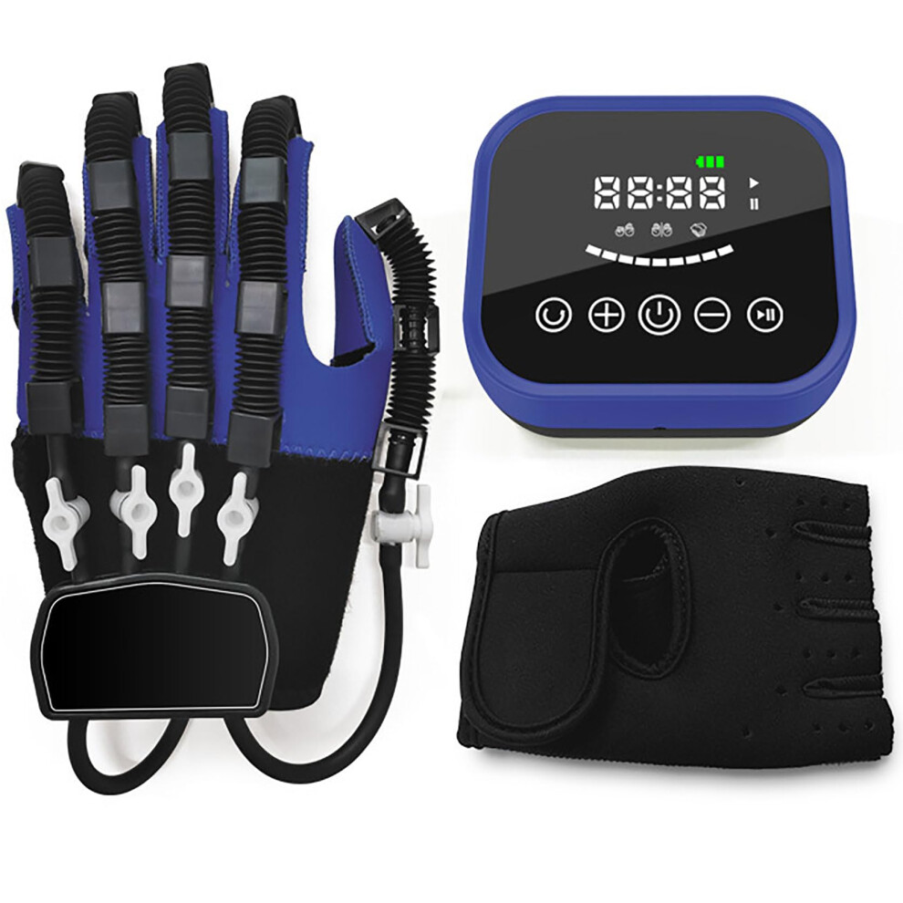 Medium Left Hand Rehabilitation Robot Glove for Stroke Recovery and Finger Therapy Equipment