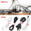 24 Pack Reusable Cable Ties,4.2 Inches Adjustable Silicone Cable Straps,Cable Organizer,Cord Wrap and Hook Loop(24 Pack) 7