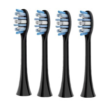 Electric Toothbrush Replacement Heads Compatible with Lenovo B001 B002 B005 B006, 4 Black SnapOn