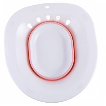 Postpartum Bidet Foldable SpaceSaving Basin for Pregnant Women Comfortable Female Hygiene Pink