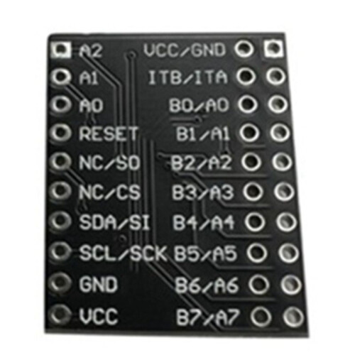 2Pcs MCP23017 Serial Interface Module IIC I2C SPI Bidirectional 16-Bit I/O Expander Pins Serial Interface Module 2