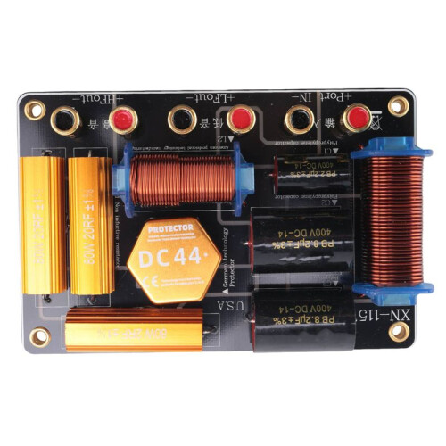 2X 550W Audio Frequency Divider Two Way Speaker Crossover 15 12Inch Stage Performance High Power Frequency Divider 2
