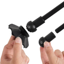 12 Peças Tampa de Perna de Banco de Acampamento Antiderrapante Cadeira Ao Ar Livre Capa de Pé Ajustável Acessório de Cadeira de Pesca 16Mm