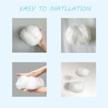 27PCS Clouds Decorations for Ceiling, Cotton Simulation Hanging Cloud Decoration, 3D Artificial Clouds Props