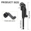 12Pcs Right Angle Drill Attachment Set with 105 Angle Drill Adapter and Impact Grade Socket Adapter 5