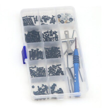 2X M2 M2.5 M3 Schroef Bevestigingsset Gereedschapskist voor 144001 144010 124007 124016 124017 124018 124019 RC Auto Onderdelen