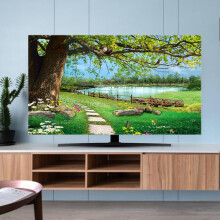 TV Dust Cover 4043 Inch Green, Elastic Polyester LCD LED Screen Protector for Wall Mounted Flat TVs