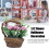 1:12 Scale Mini Clay Flower Carnations Doll House Accessory Perfect for Display 3
