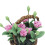 1:12 Scale Mini Clay Flower Carnations Doll House Accessory Perfect for Display 6