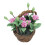 1:12 Scale Mini Clay Flower Carnations Doll House Accessory Perfect for Display 15