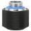 Premium Brass Tube Compression Fitting, G1/4, Black 2