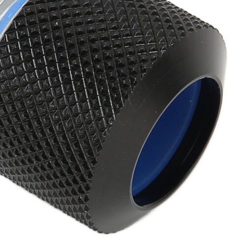 Premium Brass Tube Compression Fitting, G1/4, Black 2