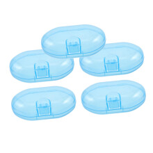 Baby Finger Toothbrush Holder with Dustproof Silicone Case for Newborns and Toddlers Travel Friendly
