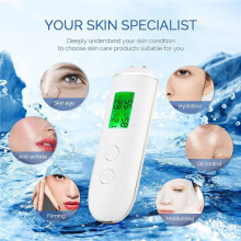 2X Skin Tester Face Skin Moistureand Oil Content Skin Analyzer Skin Water Cheek Elastic Skin Age Test Meter