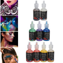 Multifunktionale 9-Farbige Temporäre Tattoo-Tinte 261ml Körperfarben-Set