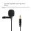 2X Microfono Omnidirezionale Microfoni Lavalier da 3,5 mm con Fermacravatta  Microfono Audio per Fotocamera Computer Laptop Telefono 8