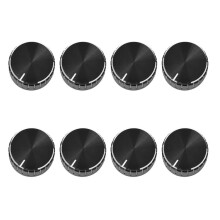 8X Alluminio Nero Amplificatore Controllo Volume Wheel Manopola