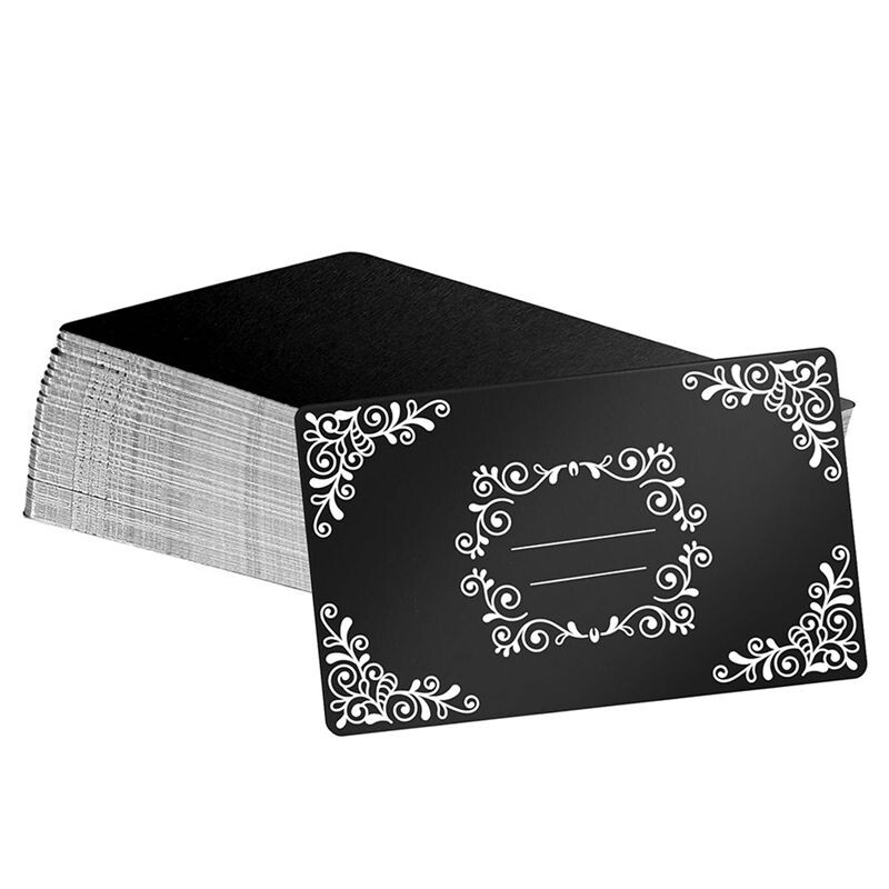 200 Pcs Metal Engraving Blanks Aluminum Sheet Laser Engraving Business ...